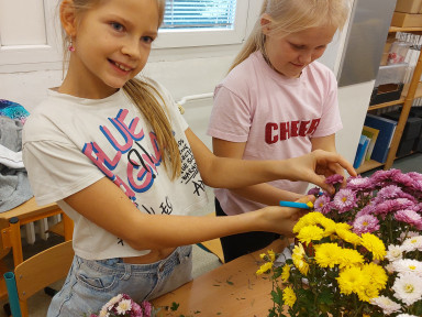 Pozdimní tvoření v kroužku