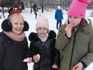 Sníh všemi smysly.