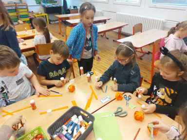 Tvoříme dýně z papíru