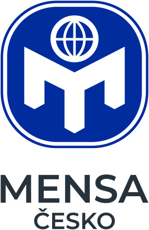 MENSA CESKO logo na vysku