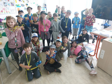 Medajle za sportovní odpoledne